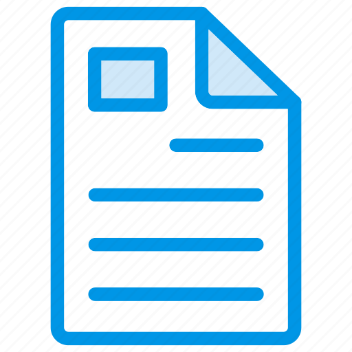 Cv, document, file, page icon - Download on Iconfinder