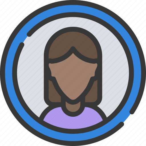 Avatar, female, interface, ui, user icon - Download on Iconfinder
