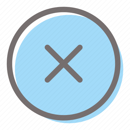 Non, active, delete, cancel, close, user interface icon - Download on Iconfinder