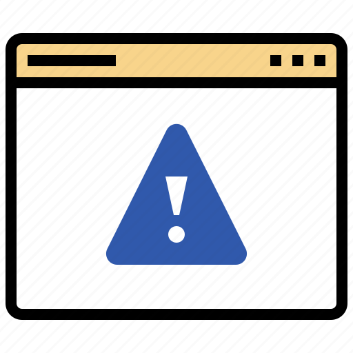 Alert, warning, error, problem, computer, ui icon - Download on Iconfinder