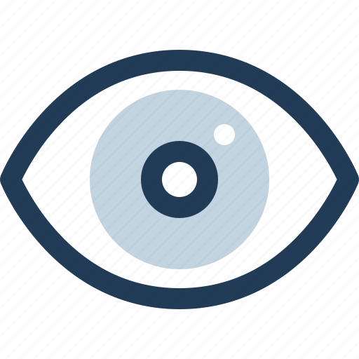 Eye, look, see, show, view, visible icon - Download on Iconfinder