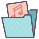 music, folder, user
