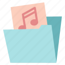 music, folder, user, audio