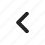 arrowleft1, arrow, left, simple, direction 