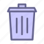 delete, interface, ricyclebin, trash, user, web icon 