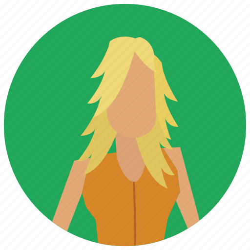 Account, avatar, blond, user, woman icon - Download on Iconfinder