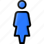 female, person, stand, user, woman 