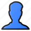 male, user, account, profile, avatar 