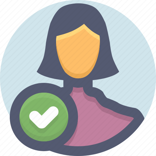 Access granted, allow, complete the profile, confirm, user icon - Download on Iconfinder