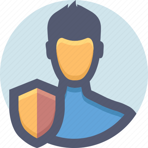 Guard, protection, safe, security, shield, user icon - Download on Iconfinder