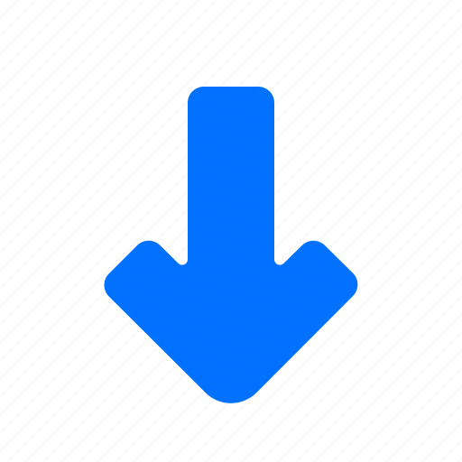 Arrow, direction, down, move icon - Download on Iconfinder