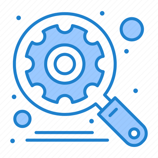 Engine, gear, search, settings icon - Download on Iconfinder