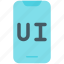 ui, ux, mobile, phone, design, interface 