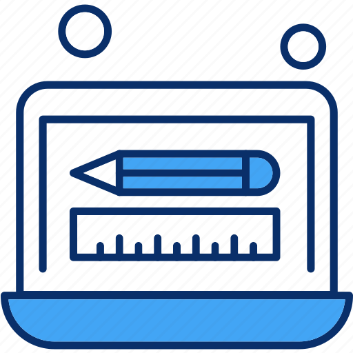 Device, laptop, pencil, technology icon - Download on Iconfinder