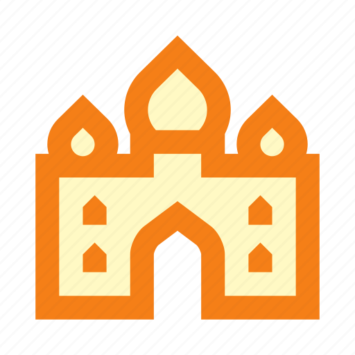 India, indian, mahal, sights, taj icon - Download on Iconfinder