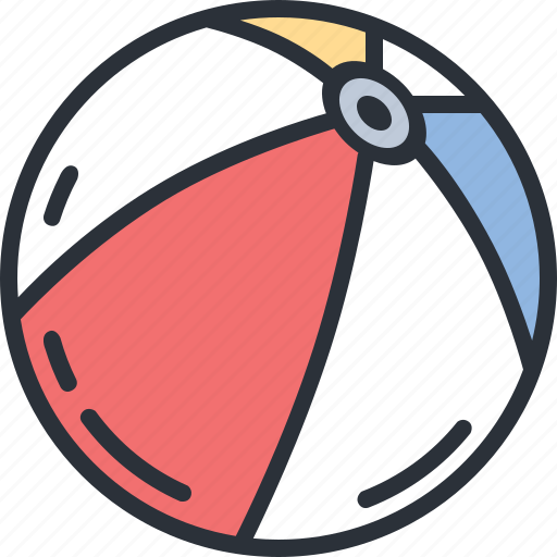 Ball, beach, game, play, travel, vacation icon - Download on Iconfinder
