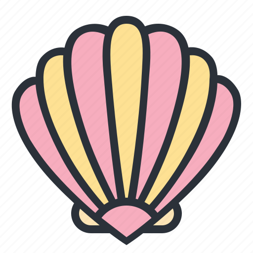 Beach, sea, seashell, travel, vacation icon - Download on Iconfinder