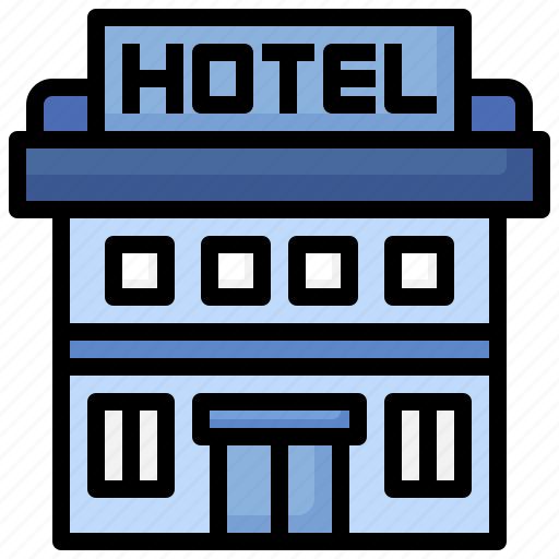 Hotel, holiday, tourism, accomodation, vacation, trip, building icon - Download on Iconfinder
