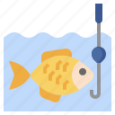 fishing, hobbies, free, time, hook, steel, fish