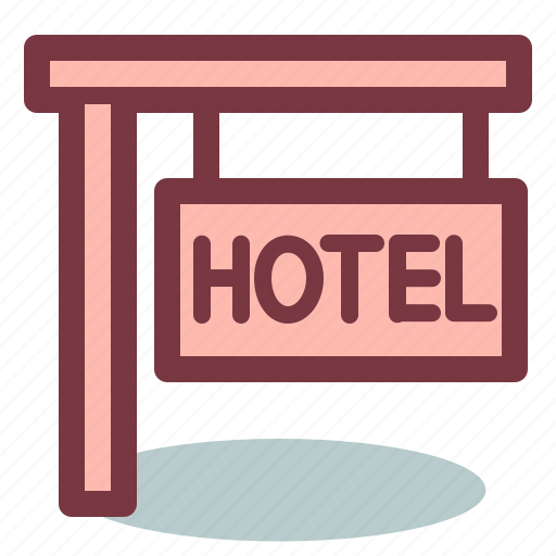 Hotel, signboard icon - Download on Iconfinder on Iconfinder