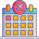 reservation, plane, vacation, calendar