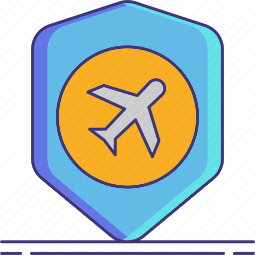 Travel, insurance, plane, vacation icon - Download on Iconfinder