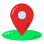 location, pin, pinned, place 