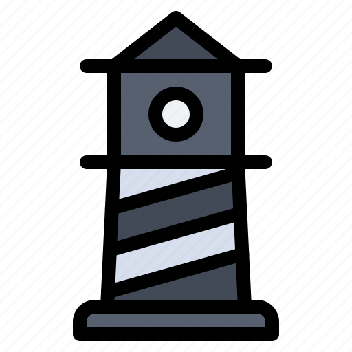 Beach, house, lighthouse icon - Download on Iconfinder