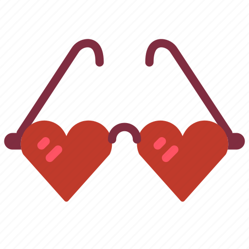 Beach, glasses, heart, holiday, shades, sunglasses, vacations icon - Download on Iconfinder