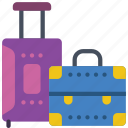 bags, holiday, luggage, suitcases, vacations