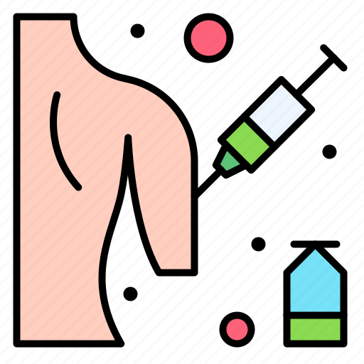 Injection, body, vaccine, arm, drugs icon - Download on Iconfinder