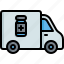 truck, medical, vaccine, delivery, logistic, vaccines 