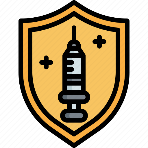 Injection, healthcare, vaccine, vaccination, syringe, medical, protection icon - Download on Iconfinder
