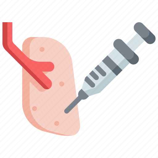 Organs, lungs, injection, vaccine, vaccination, syringe, medicine icon - Download on Iconfinder