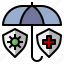 medical, health center, shield, healthcare, medicine 