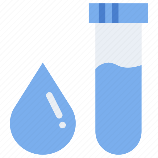 Test, tube, vaccine, drop, science, chemistry, chemical icon - Download on Iconfinder