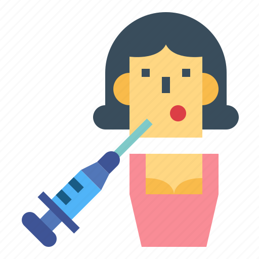 Face, syringe, vaccination, people icon - Download on Iconfinder