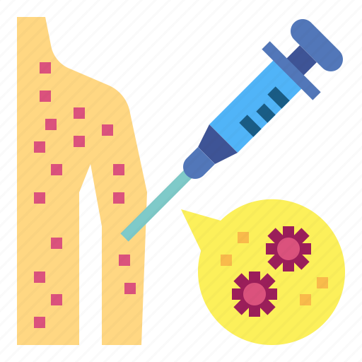 Smallpox, bacteria, virus, syringe icon - Download on Iconfinder