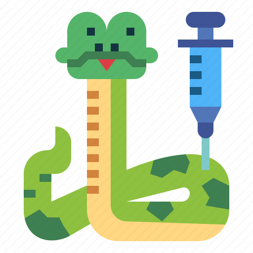 Snake, vaccine, vaccination, animal, syringe icon - Download on Iconfinder