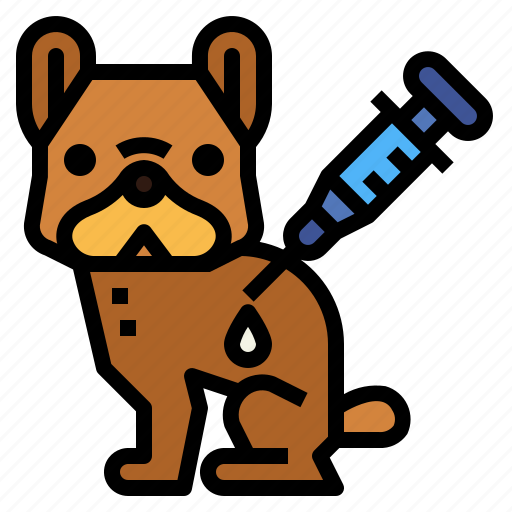 Dog, vaccine, vaccination, animal, syringe icon - Download on Iconfinder