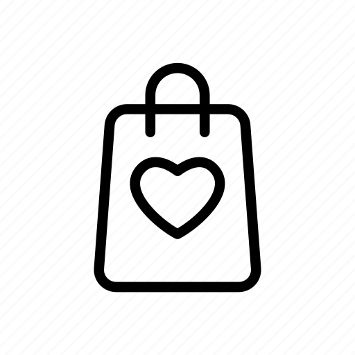 Bag, heart, love icon - Download on Iconfinder on Iconfinder