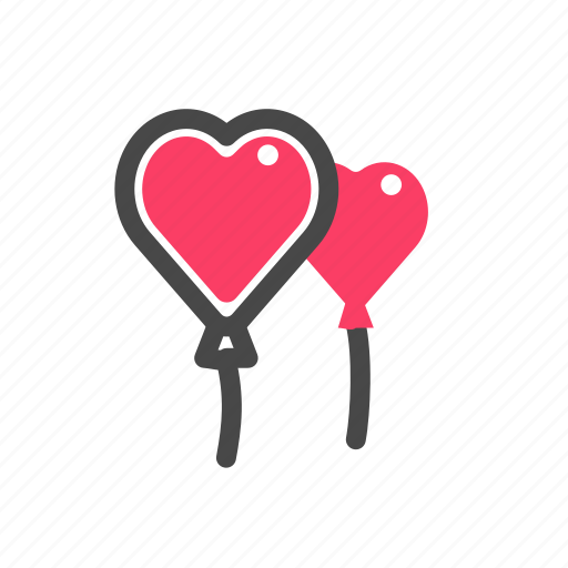 Balloon, heart, love, romance, romantic, valentine, valentines icon - Download on Iconfinder