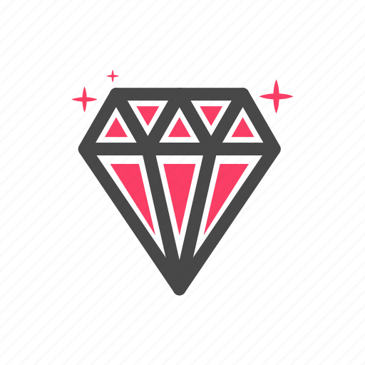 Diamond, heart, jewelry, love, valentine, valentines, wedding icon - Download on Iconfinder
