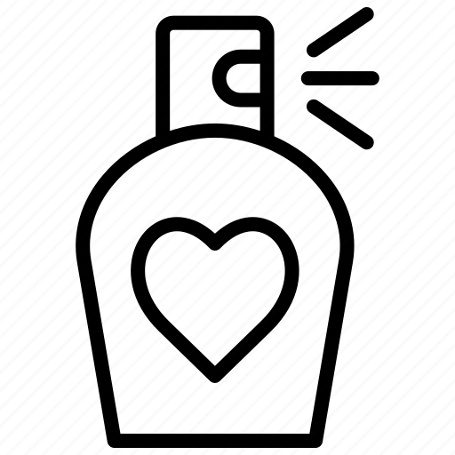 Valentine, perfume, romantic, fragrant, love, gift icon - Download on Iconfinder