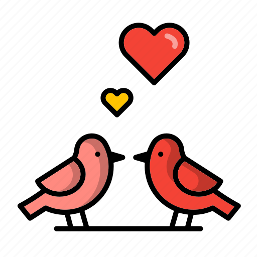 Birds, love, valentine, happy, romantic, celebration, romance icon - Download on Iconfinder