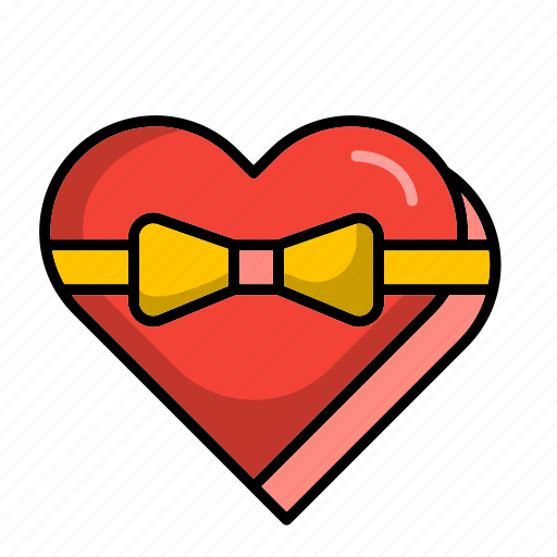Chocolates, box, valentine, happy, romantic, celebration, romance icon - Download on Iconfinder