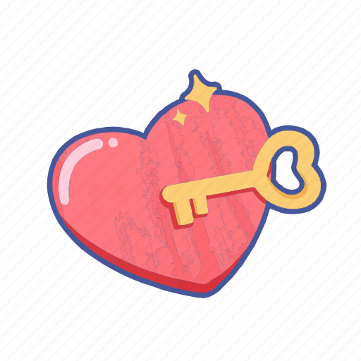 Valentine, heart, romantic, valentines, romance, wedding, love sticker - Download on Iconfinder