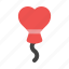 heart, balloon, air, valentine 