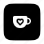 coffee, mug, heart, love, valentine 