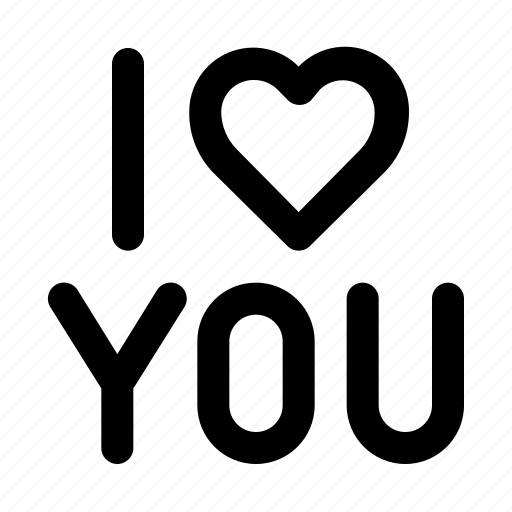 I, love, you, in, valentine, and, romance icon - Download on Iconfinder